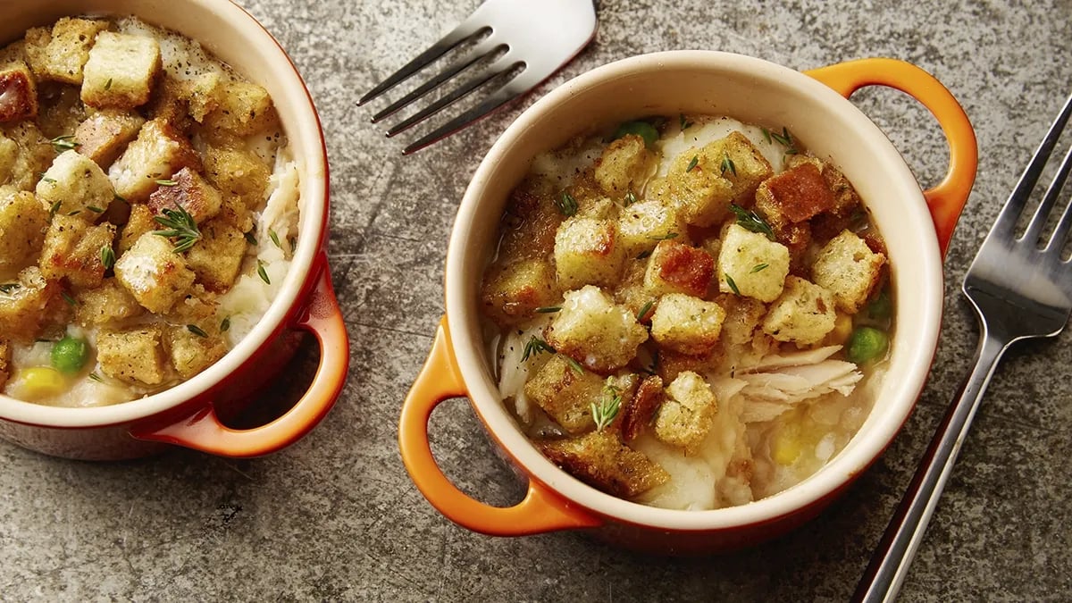 Thanksgiving Turkey Pot Pie