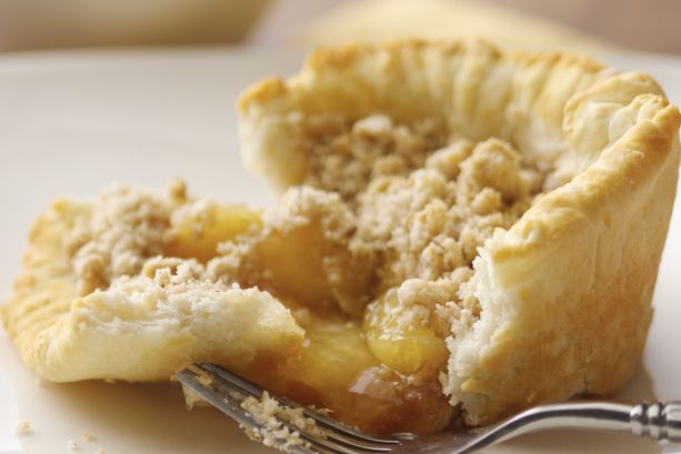 Individual Deep-Dish Caramel Apple Pies