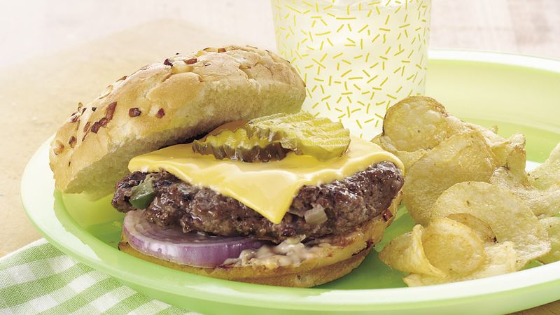 Hearty Hoedown Grilled Burgers