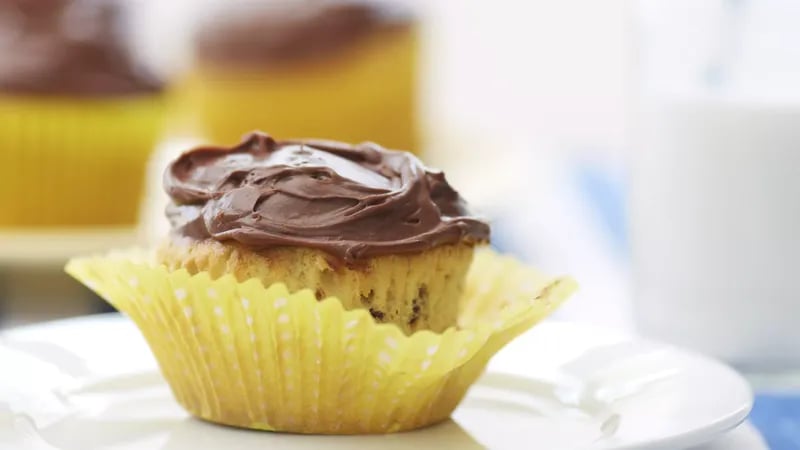 Banana-Chocolate Chip Cupcakes