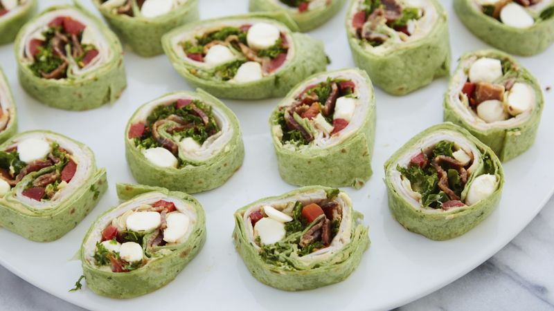 Turkey, Bacon and Kale Roll-Ups