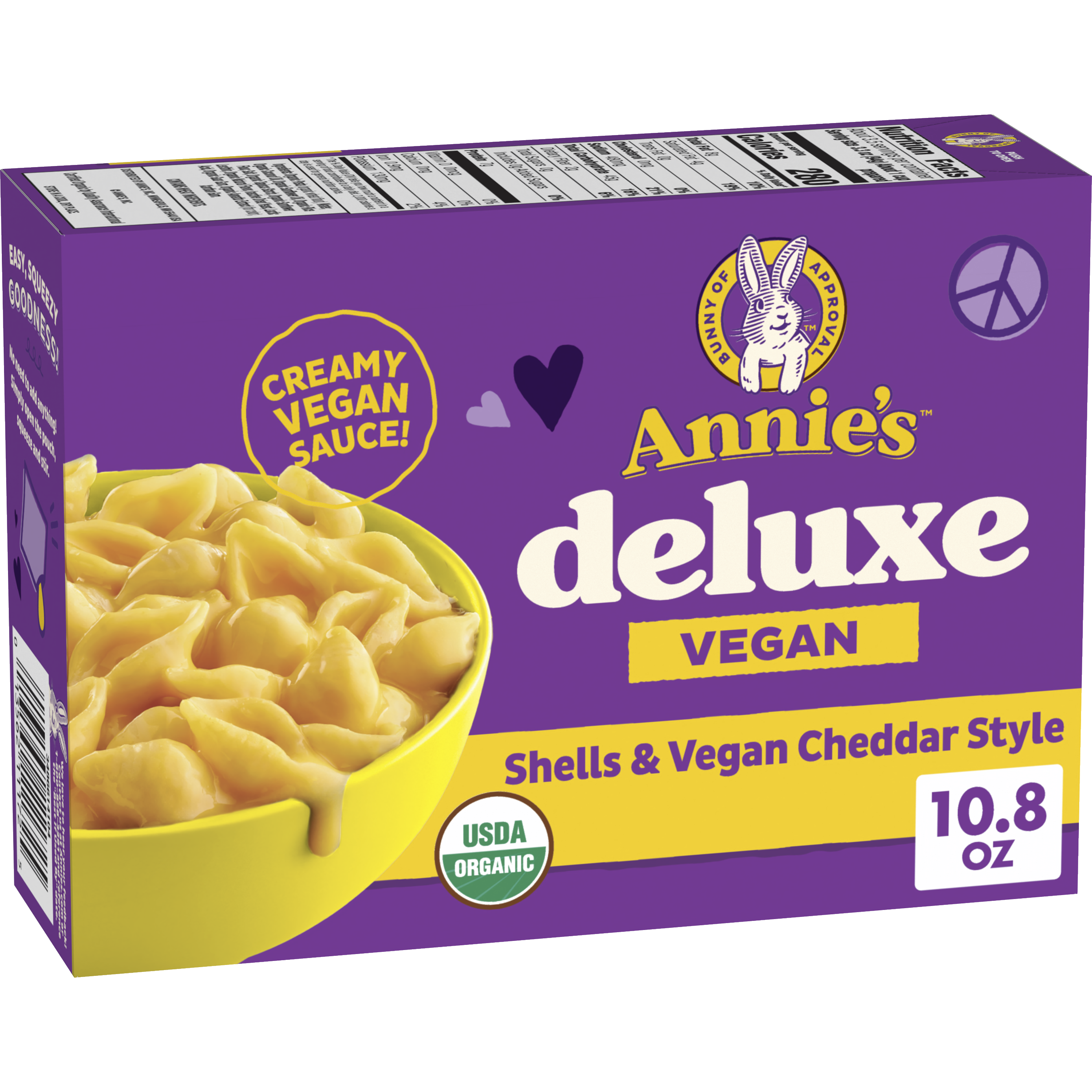 Deluxe Rich & Creamy Shells & Vegan Cheddar | Annie's