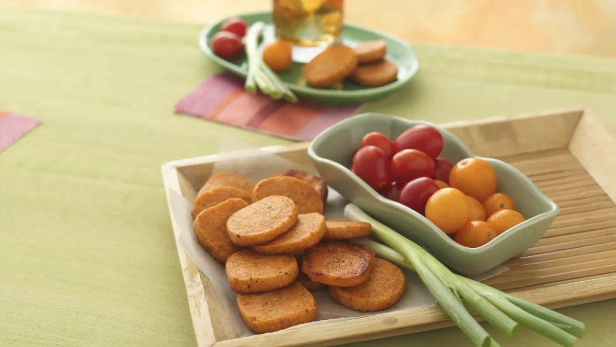 Parmesan-Tomato Rounds