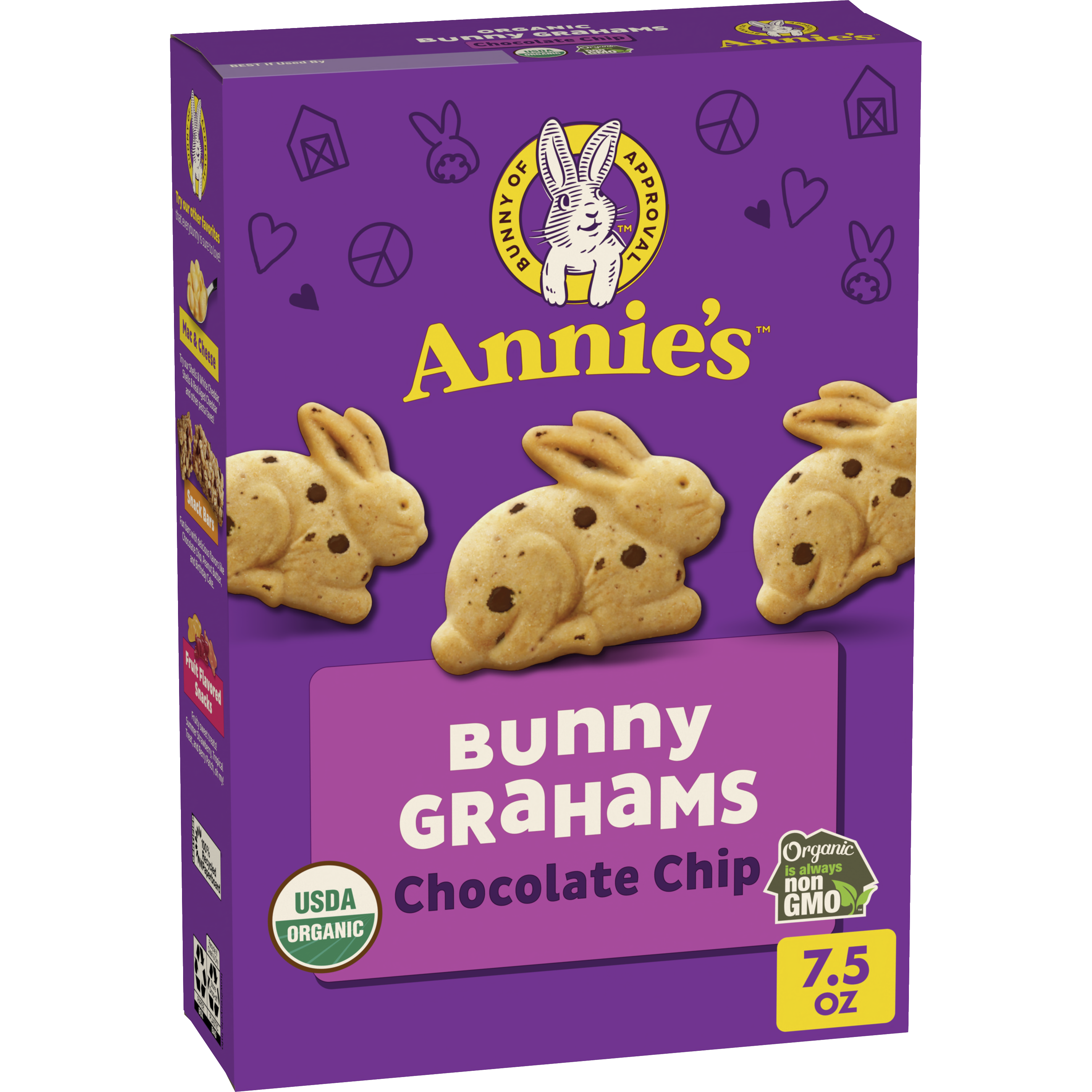 Organic Chocolate Chip Bunny Grahams | Annie's Homegrown