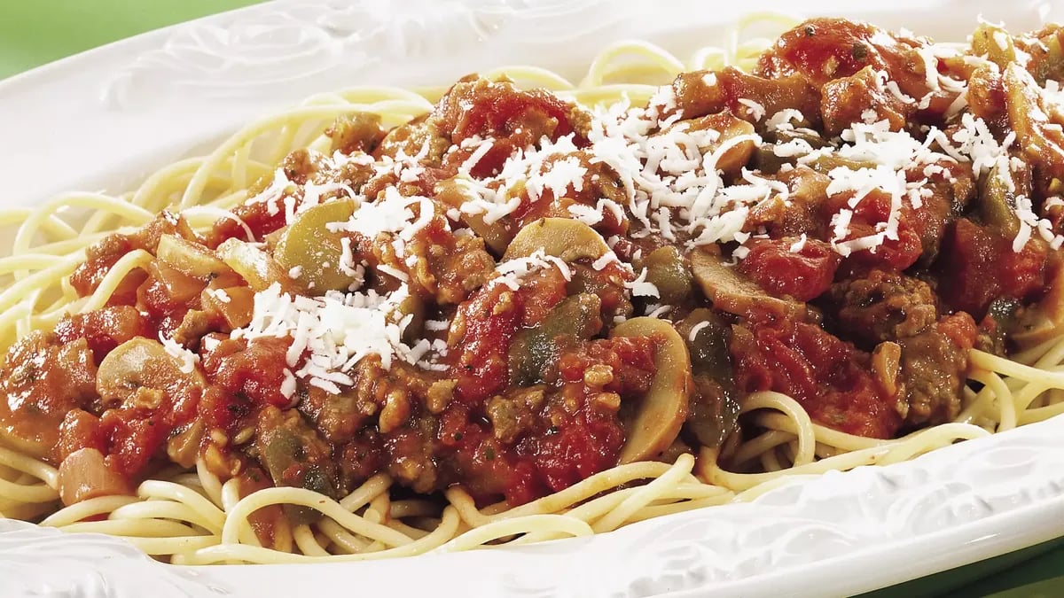 Spaghetti with Meat Sauce