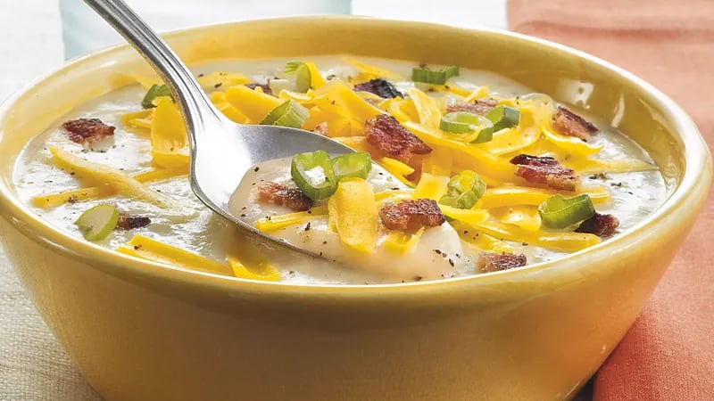 Easiest-Ever Loaded Potato Soup