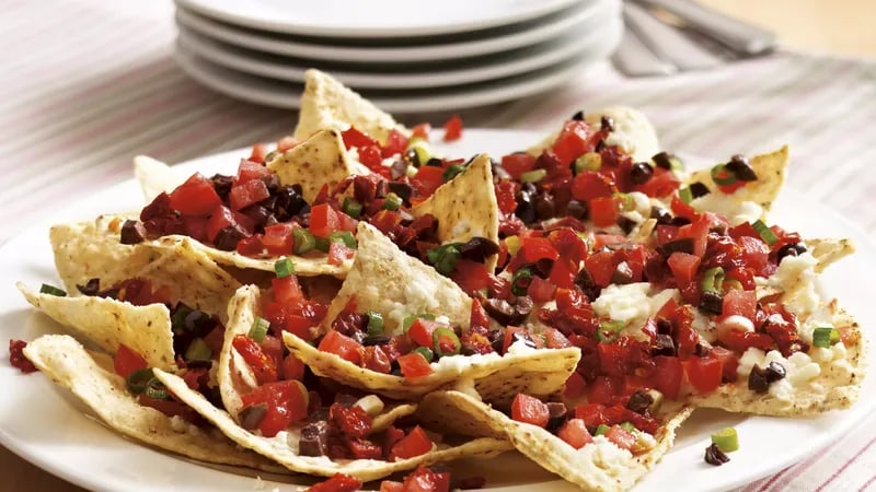 Mediterranean Nachos