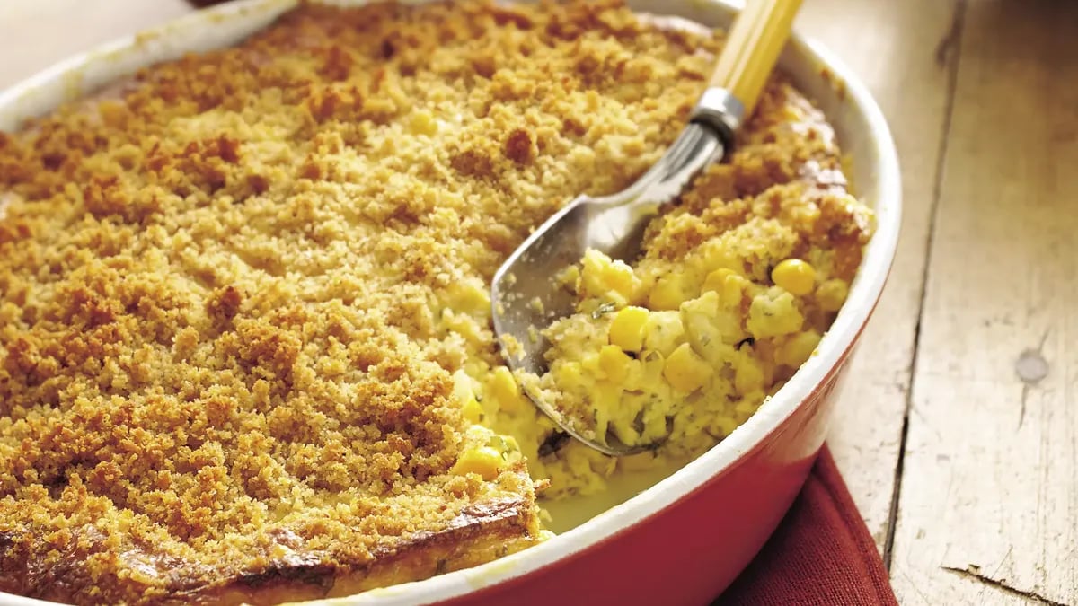 Classic Baked Corn Pudding