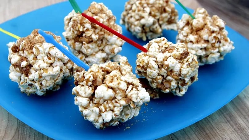 Honey Popcorn Balls