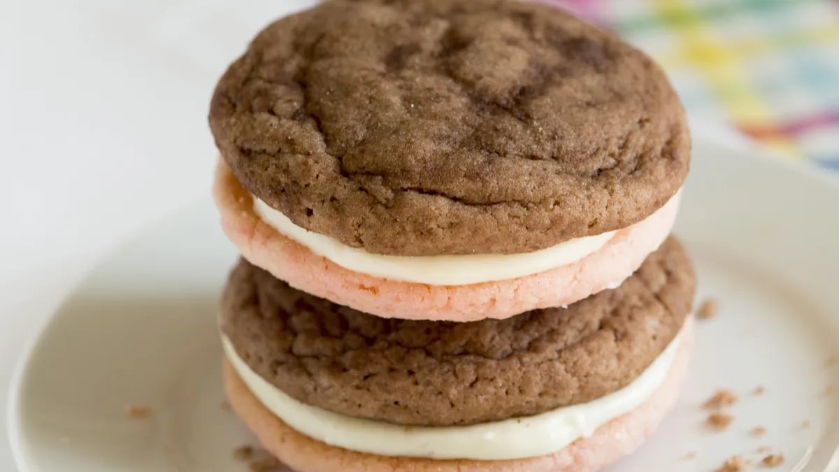 Neapolitan Cake Batter Cookies