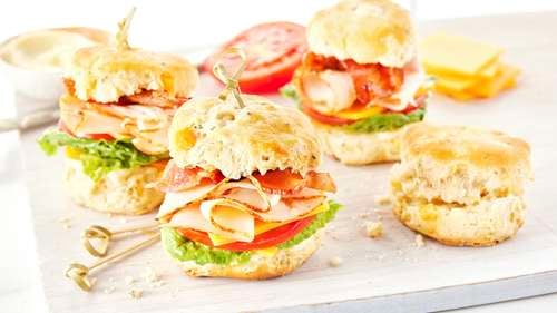 Lunch Box: Biscuit Deli Turkey Sandwiches - Sandra's Easy Cooking