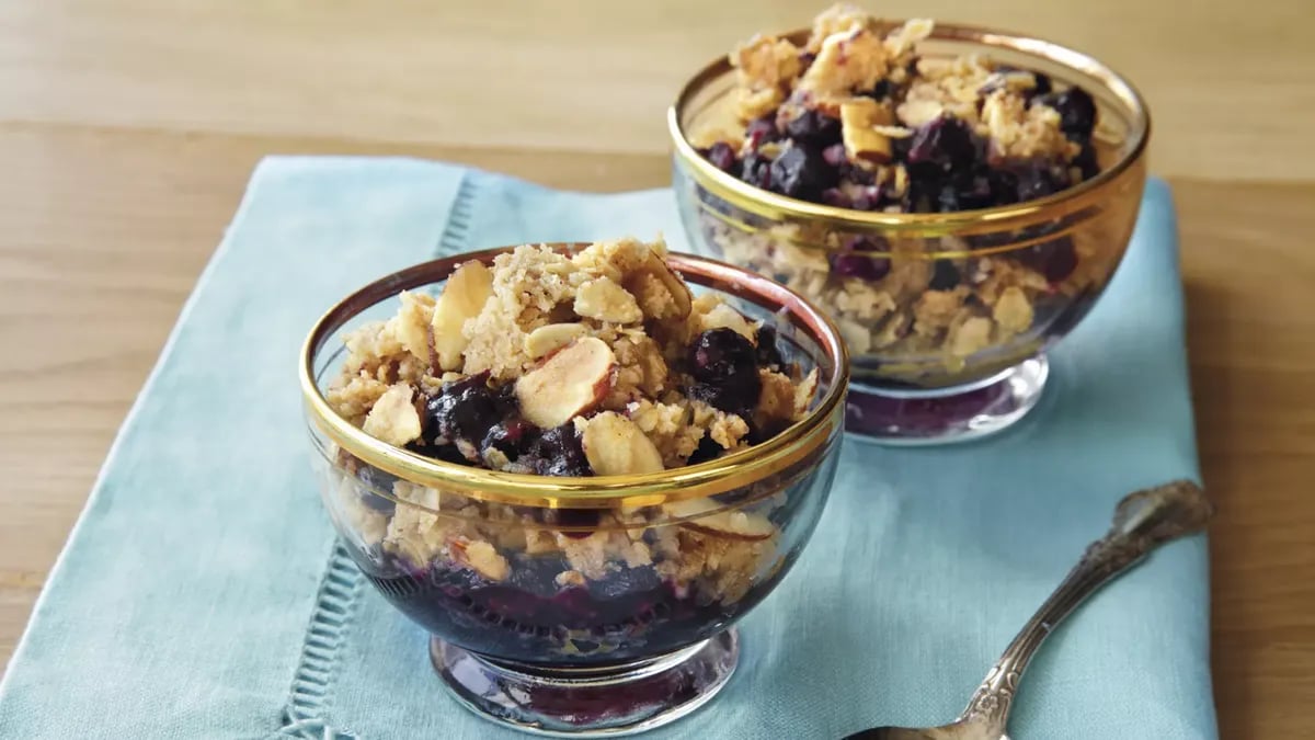 Blueberry-Almond Crumble