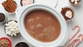 Spiked Crockpot White Hot Chocolate (4+ ways) - Crazy for Crust