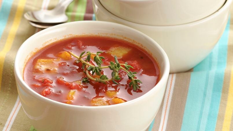 Tomato and Roasted Sweet Pepper Soup