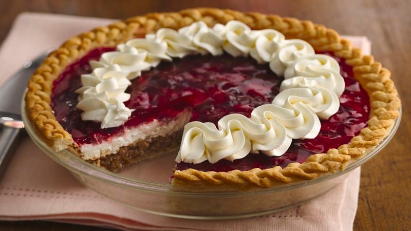 Strawberry-Pretzel Pie