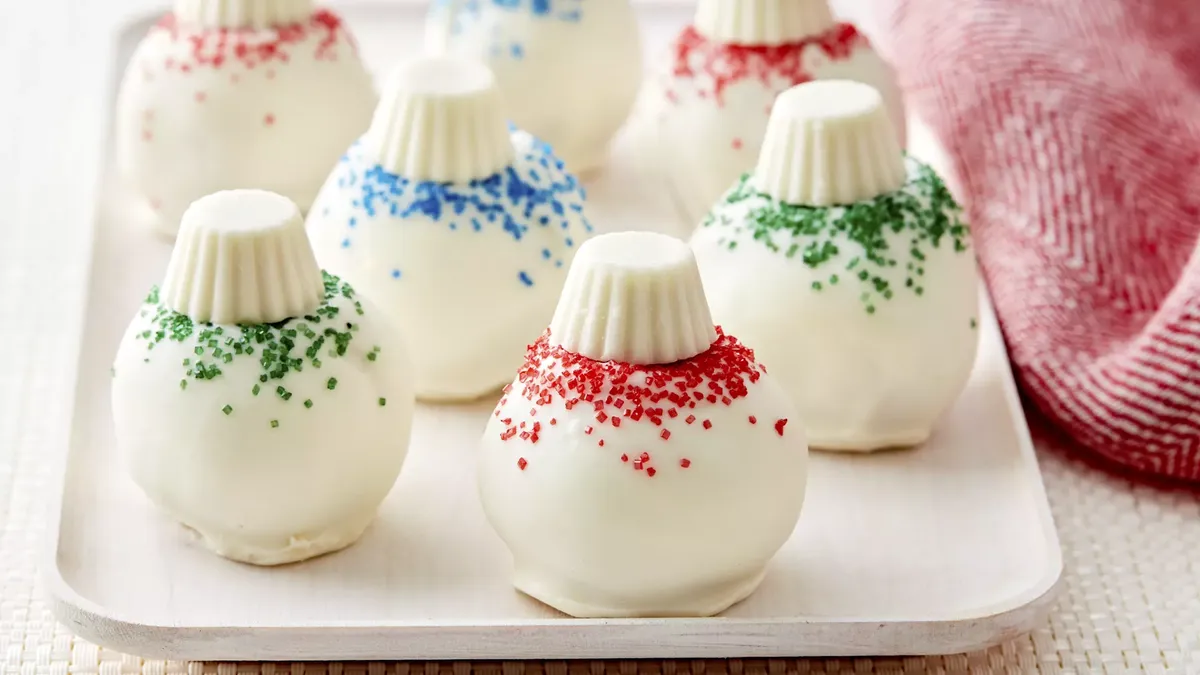 Sugar Cookie Ornament Truffles