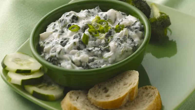 Basil-Spinach Dip