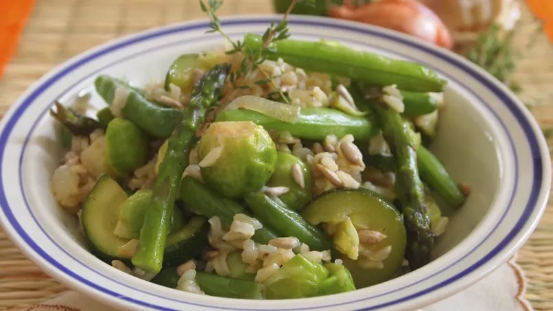 Vegetarian Garden Rice