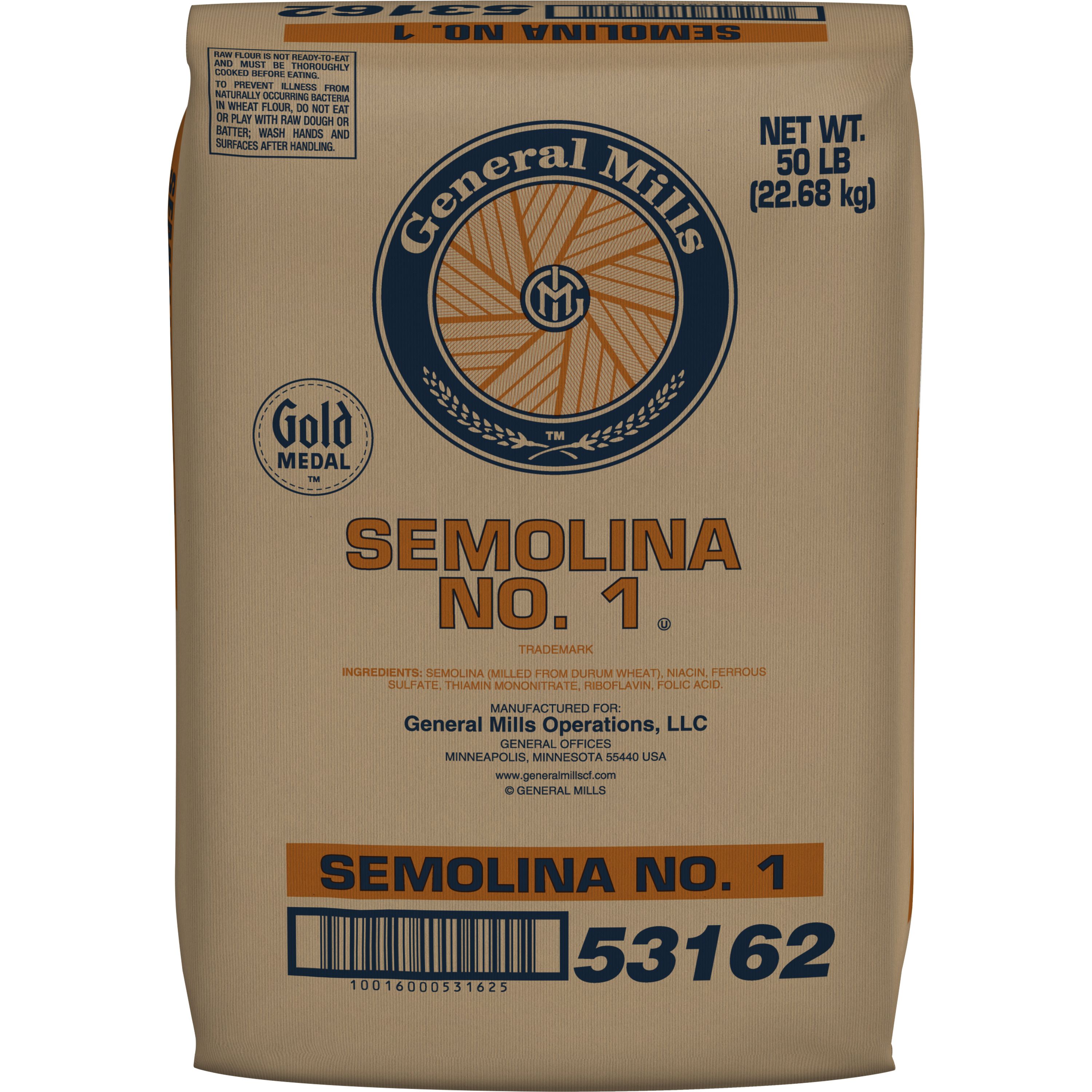Gold Medal™ Flour Semolina No.1 Enriched 50 lb