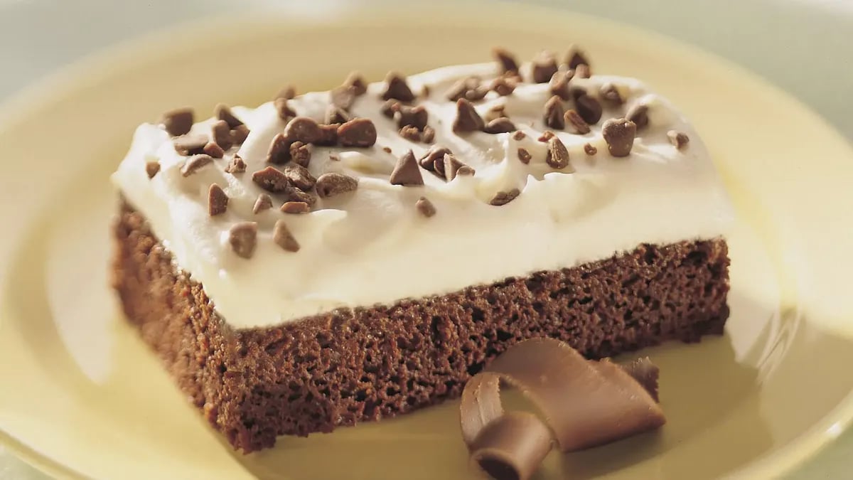 Irish Cream Brownie Dessert