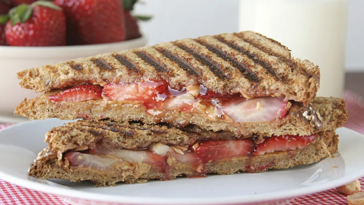 Grown-Up PB & J Sandwich