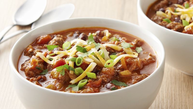 Instant Pot® Beef and Black Bean Chili