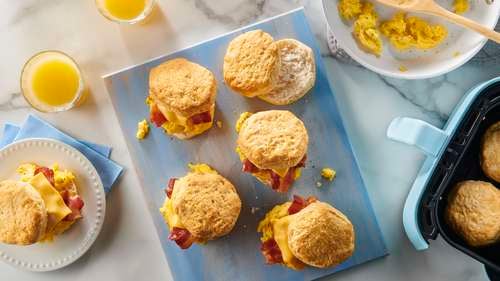 Pillsbury Sausage, Egg and Cheese Breakfast Sandwiches