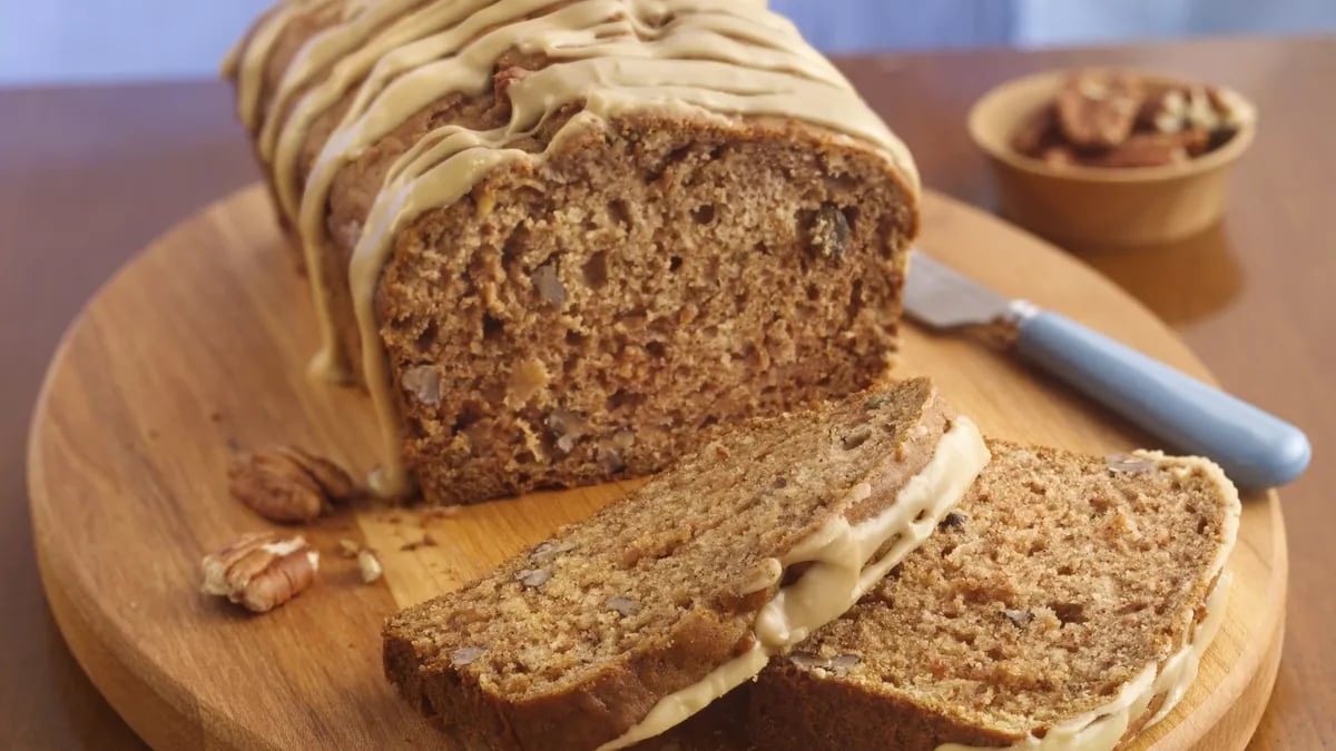 Caramel-Glazed Apple Bread