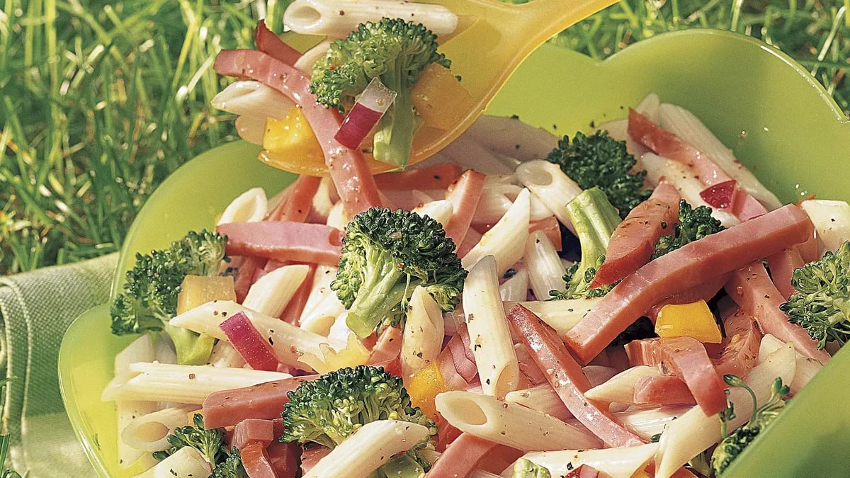 Italian Ham and Pasta Salad