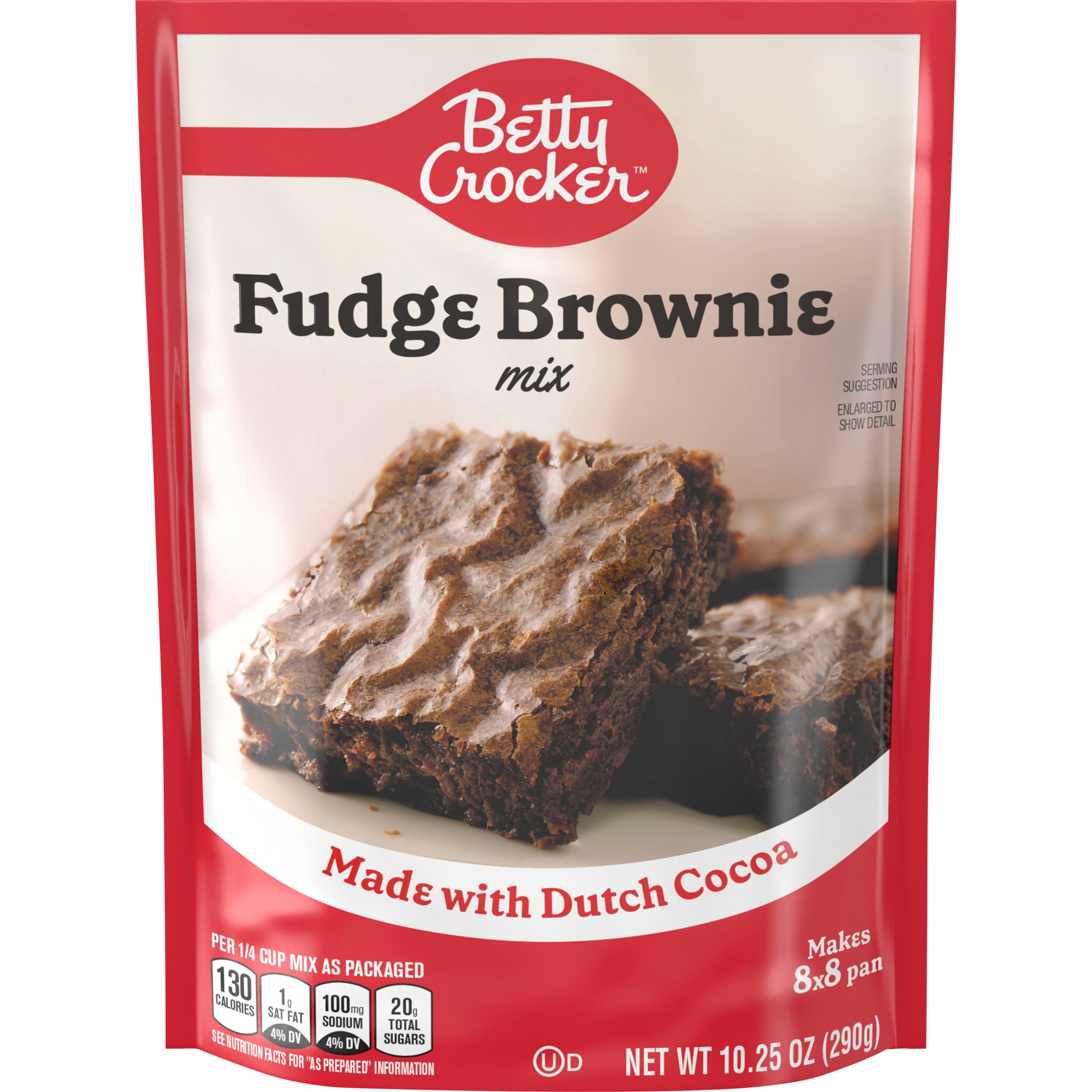 Betty Crocker™ Fudge Pouch Brownie Mix - Front