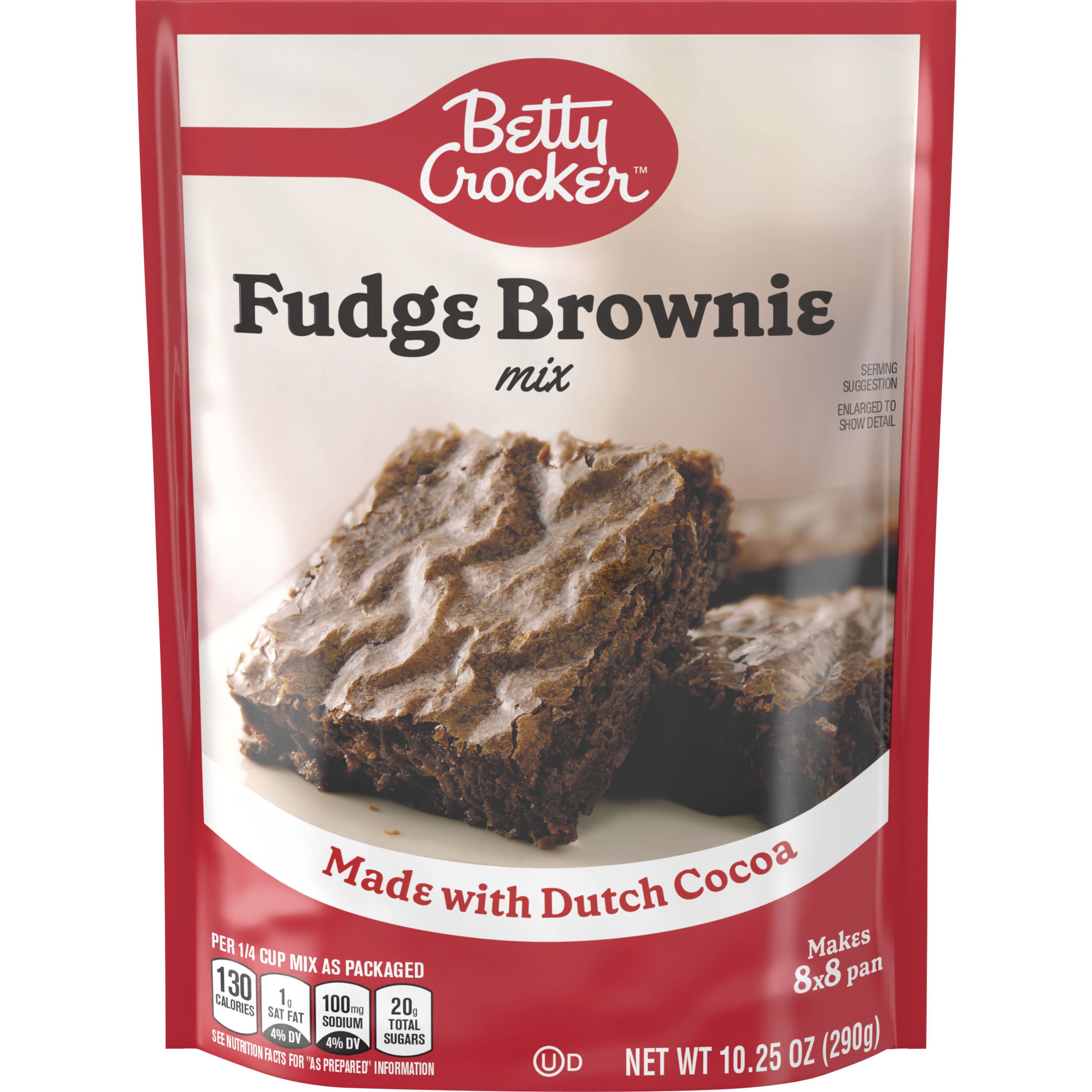 Betty Crocker™ Fudge Pouch Brownie Mix - Front
