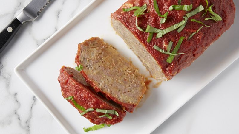 Cheesy Italian Sausage Meatloaf
