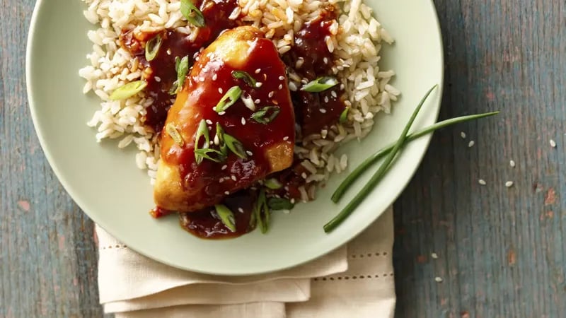 Gluten-Free Slow-Cooker Sweet Sesame Chicken