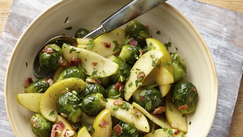 Brussels Sprouts with Apple