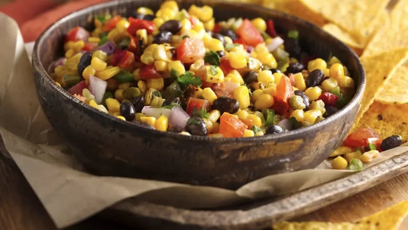 Black Bean and Roasted Corn Salsa