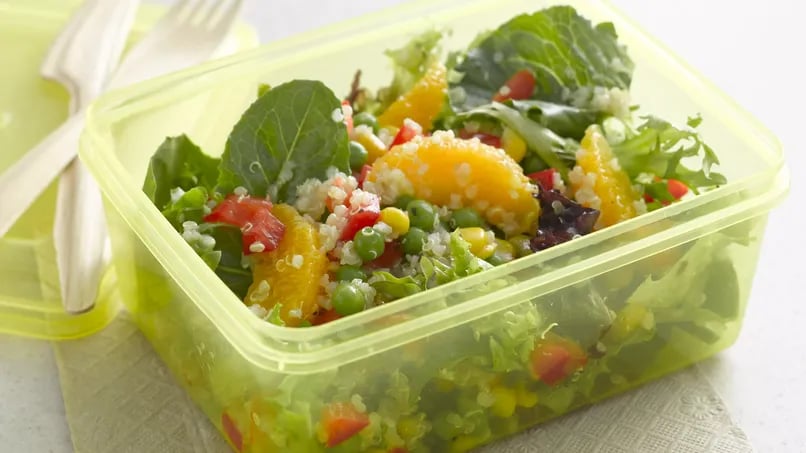 Quinoa Mixed Green Salad