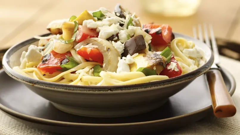 Grilled Summer Vegetable Pasta