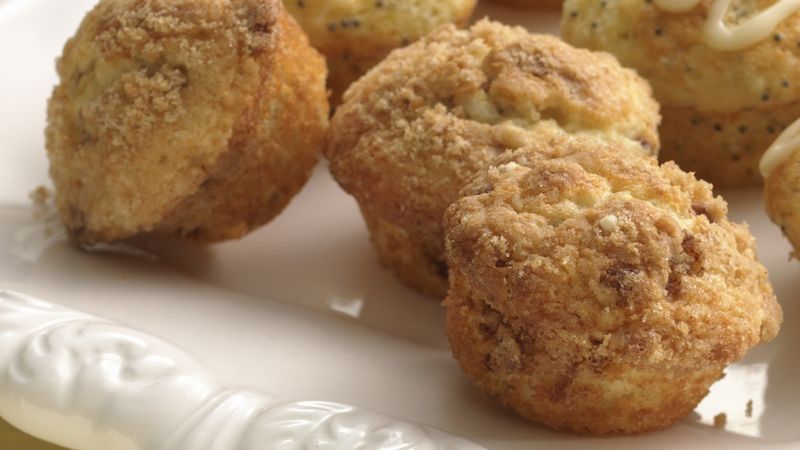 Cinnamon Streusel Mini-Muffins