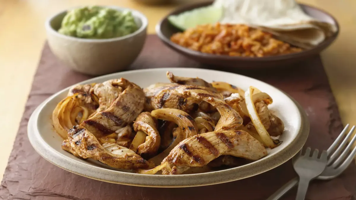 Grilled Chicken Fajitas 