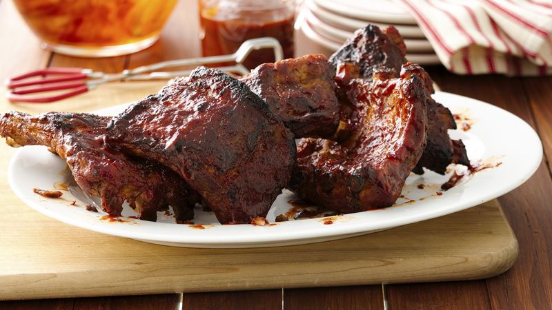 Slow-Cooker Barbecue Ribs 