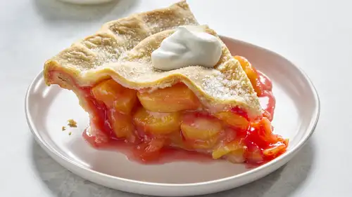 Blushing Peach Pie