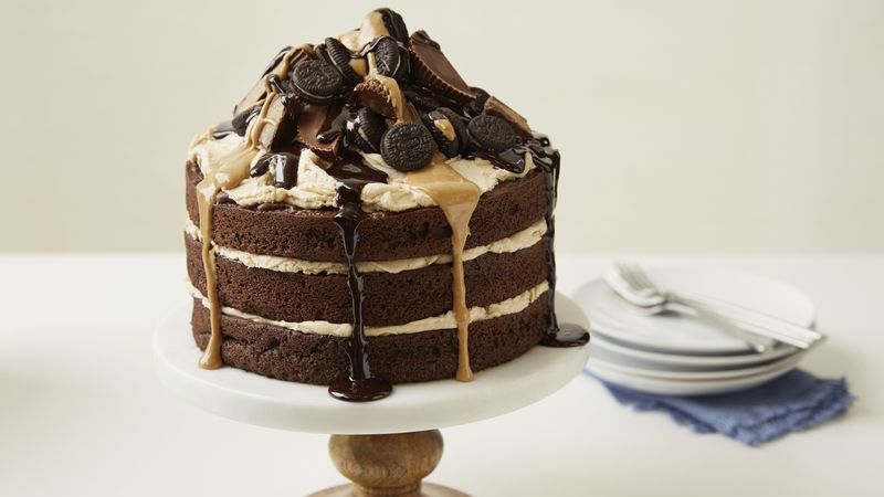 Peanut Butter Cup and Oreo™ Cake 