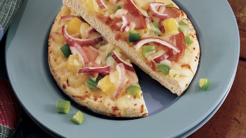 Canadian Bacon Pizzas