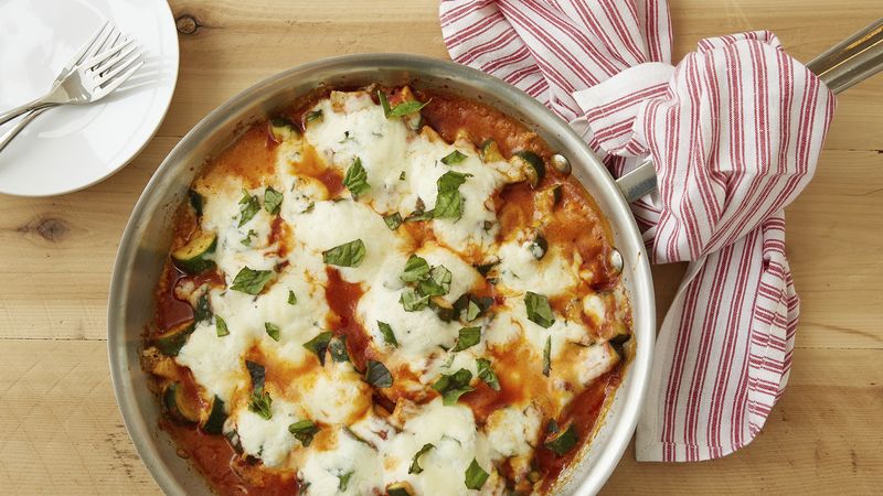 Skillet Zucchini Lasagna