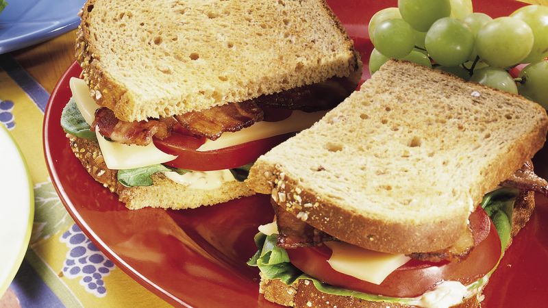 BLT and Swiss Sandwiches with Tomato Rémoulade