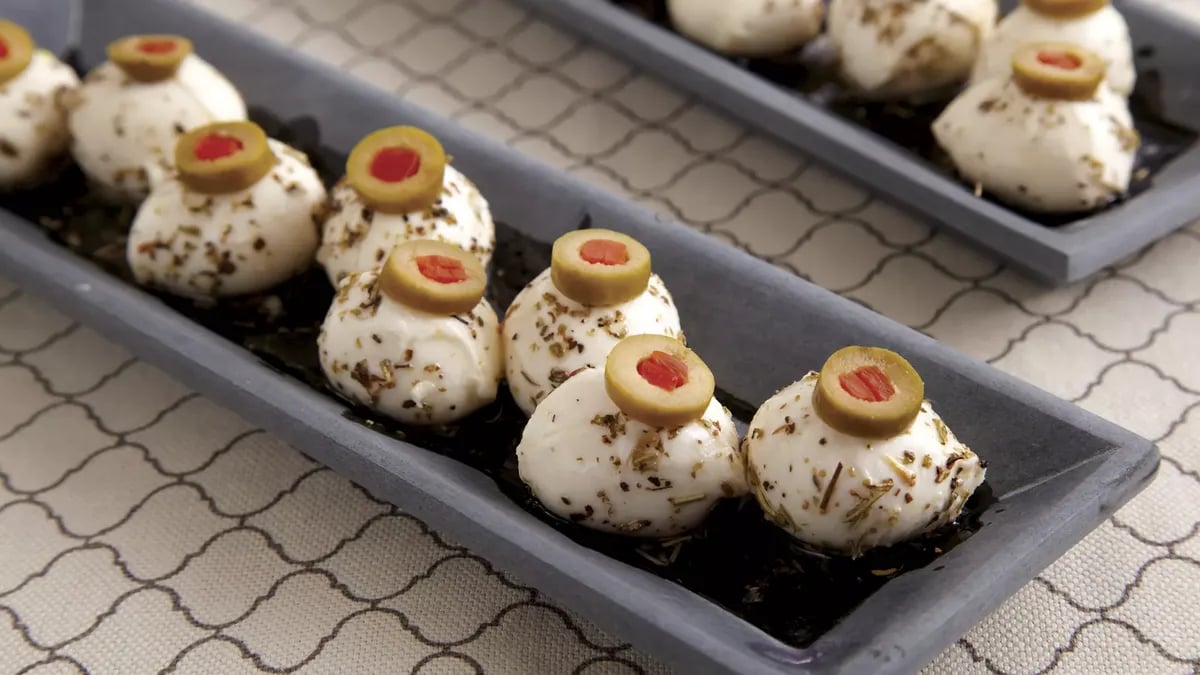 Marinated Mozzarella Eyes