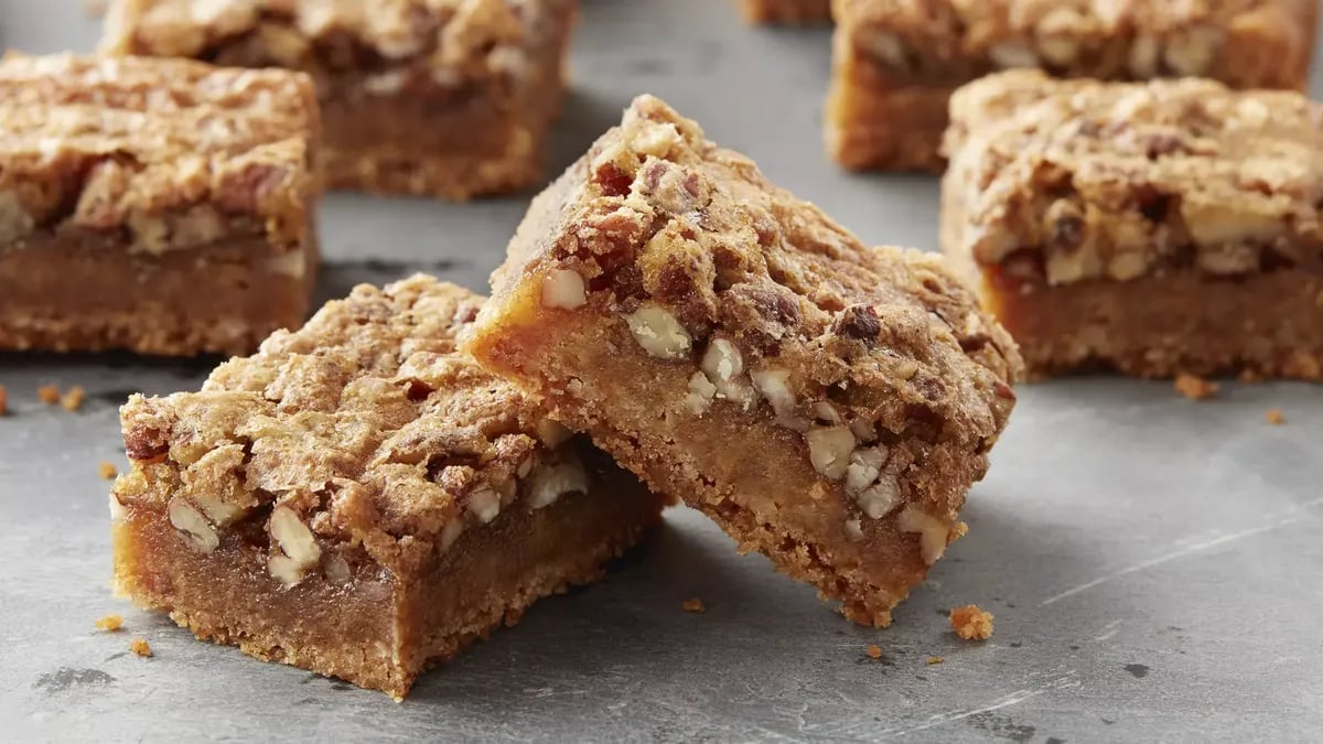 Easy Pecan Pie Bars