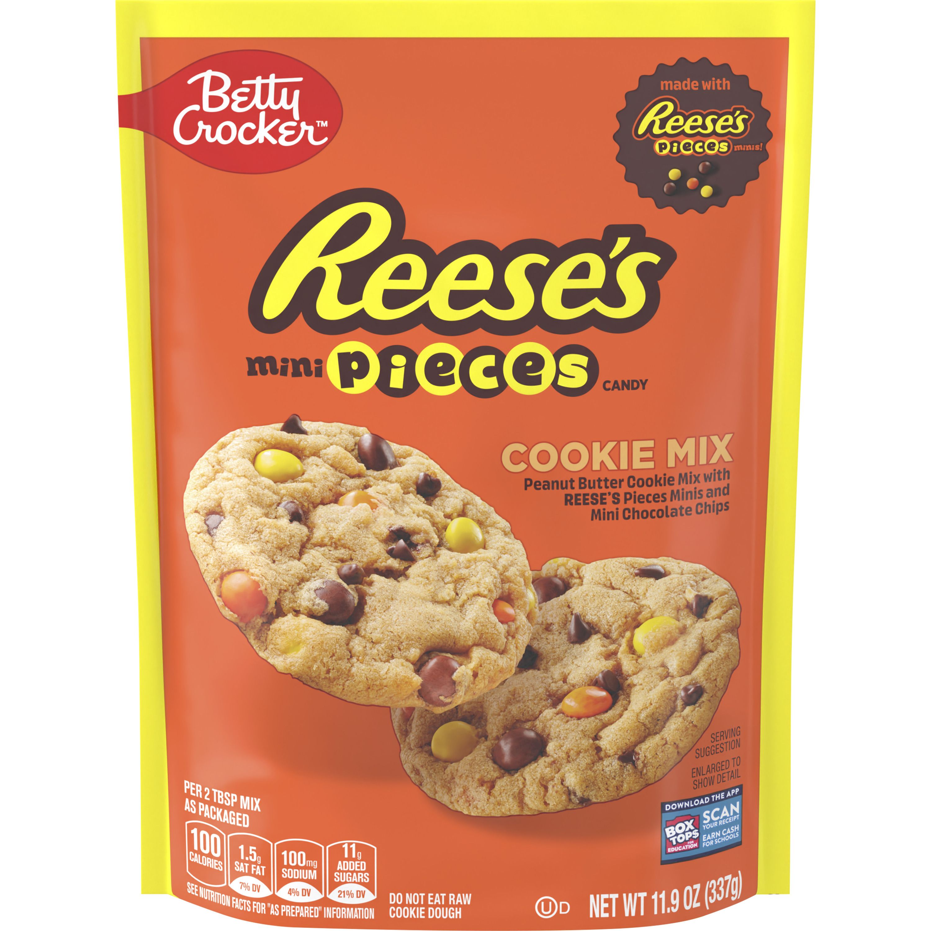 Betty Crocker REESE'S PIECES Cookie Mix - Front