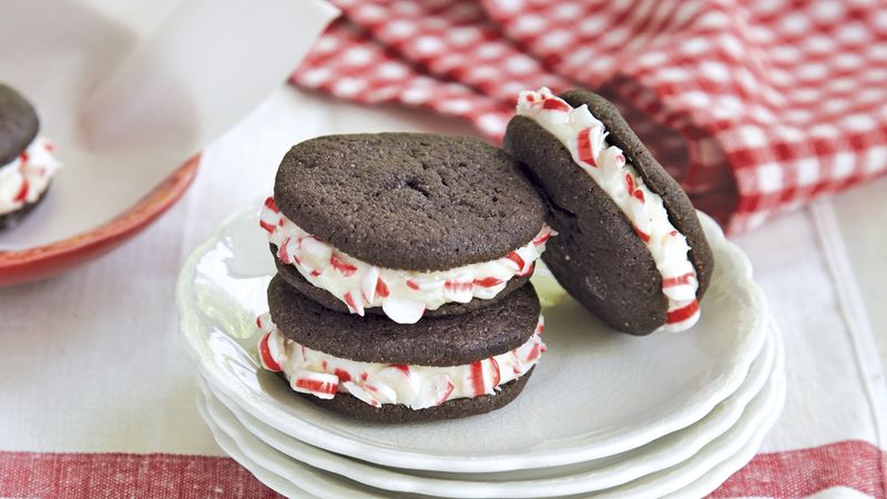 Chocolate Peppermint Sandwiches