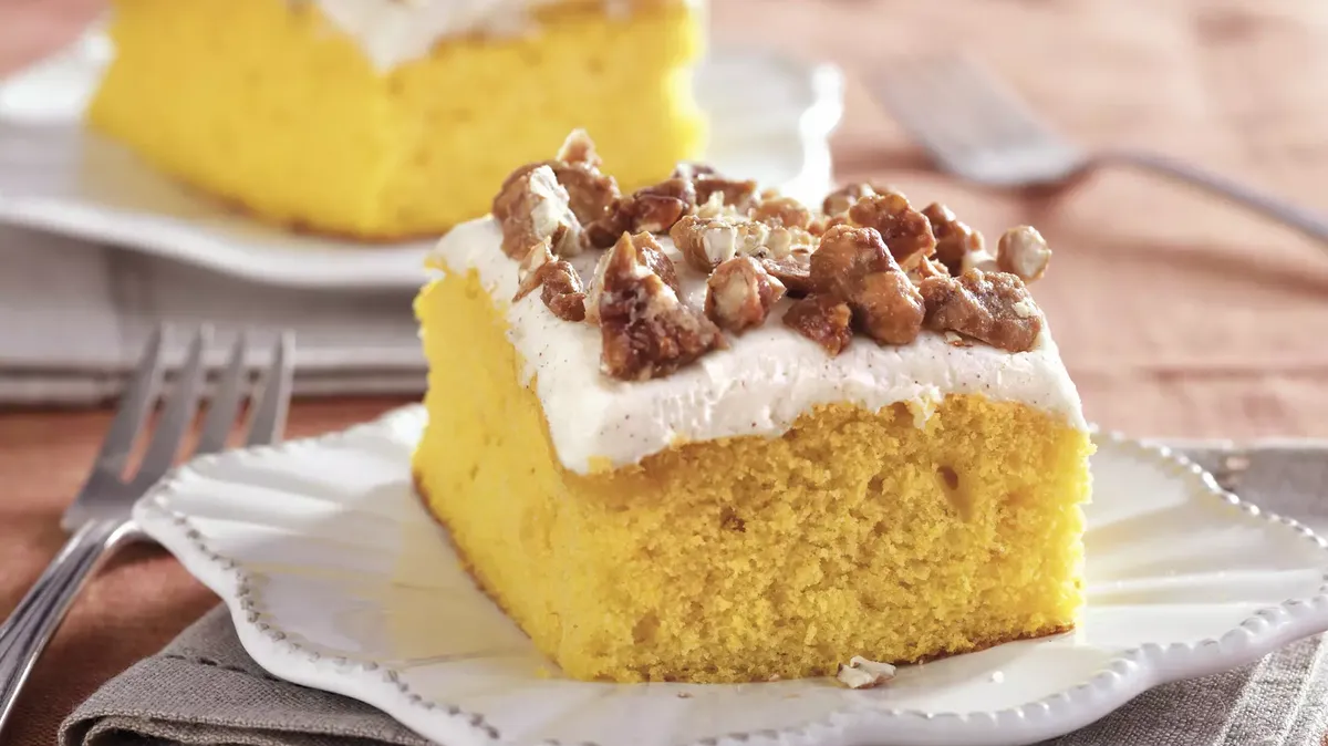 Pumpkin Snack Cake